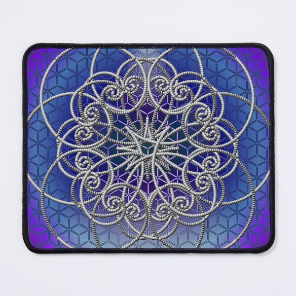 Item preview, Fibonacci Flower-Chill Square designed and sold by Robert Hellyer.