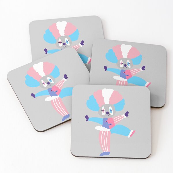 Item preview, Transgender Pride Clown designed and sold by BiPanicDisco67.