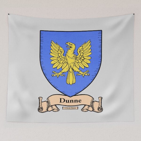Item preview, DUNNE - Coat of Arms - Family Crest designed and sold by HandyHistory.