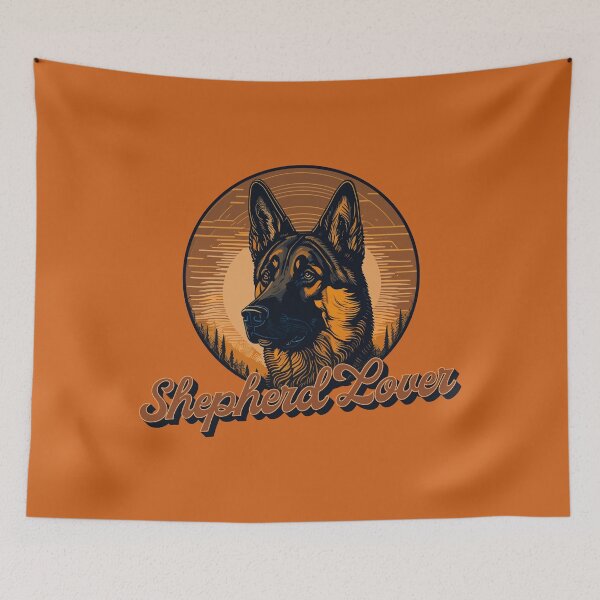 Item preview, German Shepherd Lover - Vintage Design designed and sold by brindled.