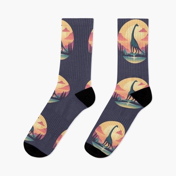 Item preview, Brontosaurus In Basic Colours Art Inspired By Dinosaurs designed and sold by CDC40.