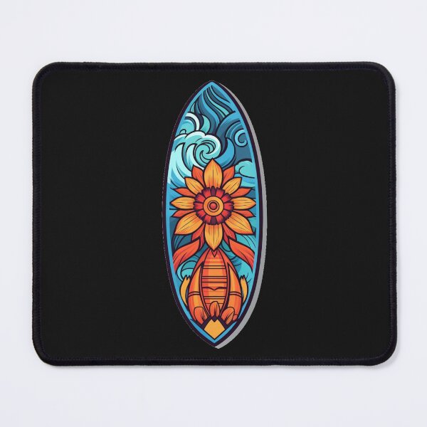 Item preview, Riding the Rainbow Waves: A Vibrant Surfboard Adventure designed and sold by A2Z-Printz.