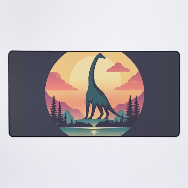 Item preview, Brontosaurus In Basic Colours Art Inspired By Dinosaurs designed and sold by CDC40.