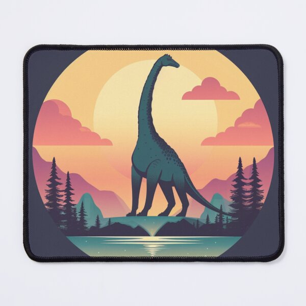 Item preview, Brontosaurus In Basic Colours Art Inspired By Dinosaurs designed and sold by CDC40.