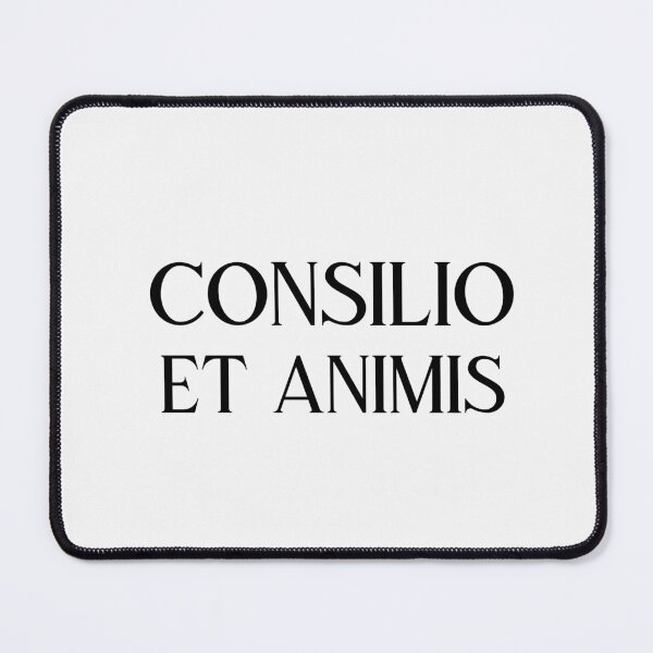 Item preview, Consilio et Animis Black designed and sold by VRedBaller.
