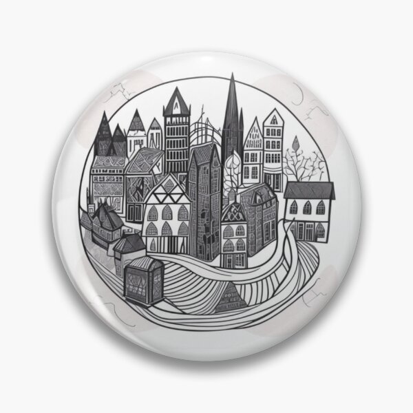 Artikelvorschau, Eine kleine Modellstadt aus schottischer Sicht entworfen und verkauft von ac-virtualshop.