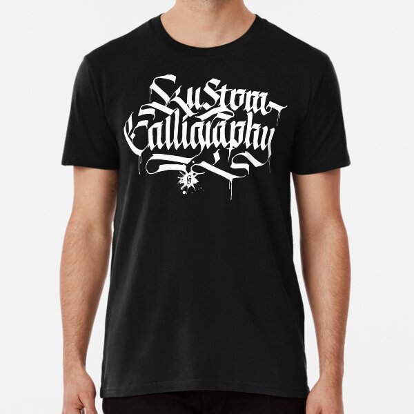 Kustom Calligraphy Premium T-Shirt