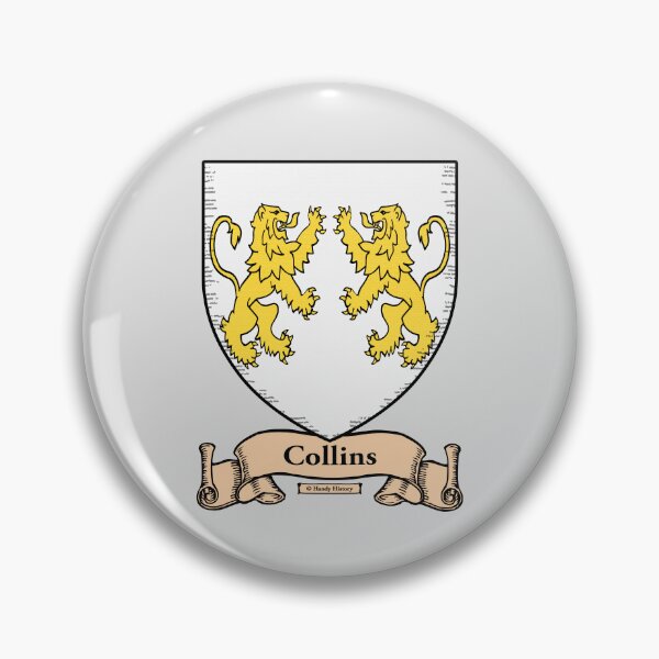 Item preview, COLLINS - Coat of Arms - Family Crest designed and sold by HandyHistory.