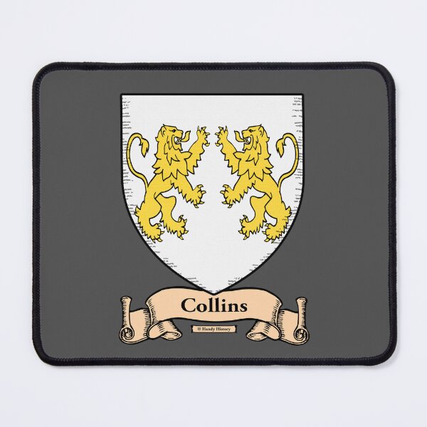 Item preview, COLLINS - Coat of Arms - Family Crest designed and sold by HandyHistory.