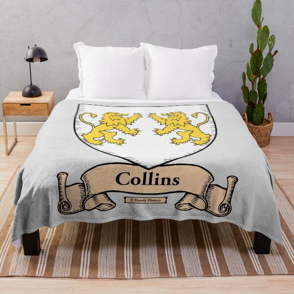 Item preview, COLLINS - Coat of Arms - Family Crest designed and sold by HandyHistory.