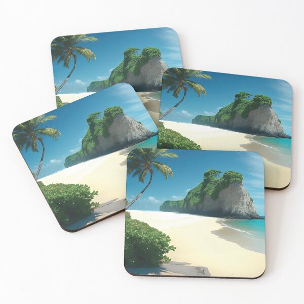 Item preview, Beach landscape  designed and sold by Tstickers888.