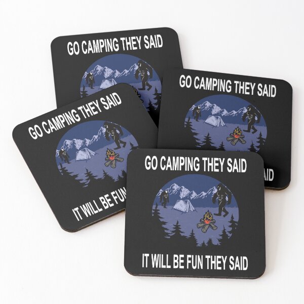 Item preview, Camping vintage funny saying designed and sold by MaximWundersee.