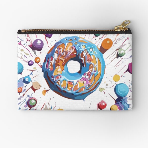 Item preview, Doughnut watercolor painting  designed and sold by PaletPatisserie.