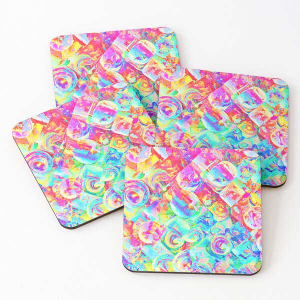 Item preview, Colorful Vivid Abstraction Pattern designed and sold by Health And Fitness Posts e-Store.