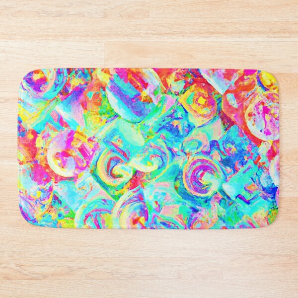 Item preview, Colorful Vivid Abstraction Pattern designed and sold by Health And Fitness Posts e-Store.