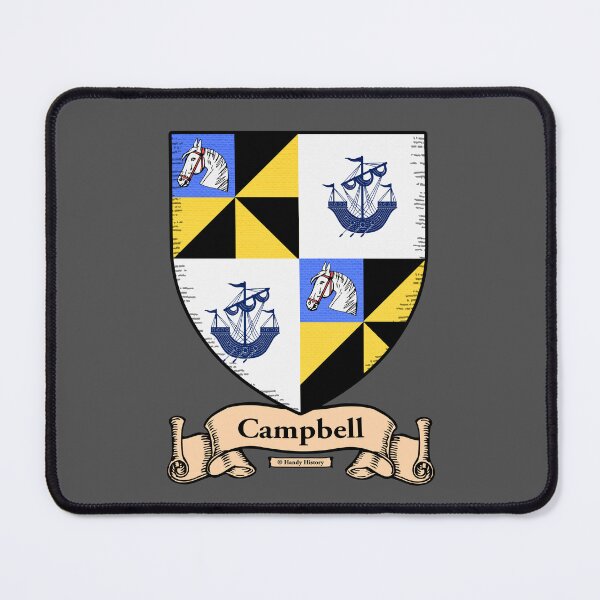 Item preview, CAMPBELL - Coat of Arms - Family Crest designed and sold by HandyHistory.