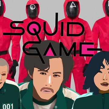 Artwork thumbnail, Crayon squid game- squid game fanart by Fundigitalart
