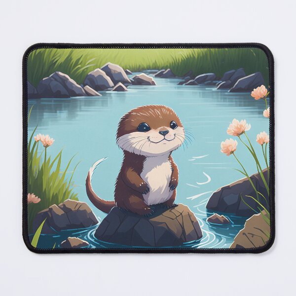 Item preview, Baby otter designed and sold by luismanuu.