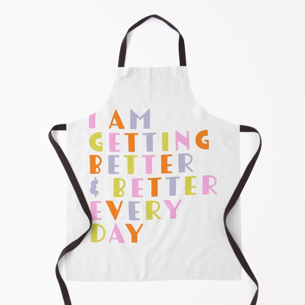 Item preview, I am Getting Better & Better Every Day - Empowering Affirmation , Retro Typography designed and sold by Trish Dish.