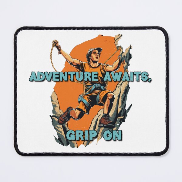 Item preview, Adventure awaits, grip on. designed and sold by JansenGS.