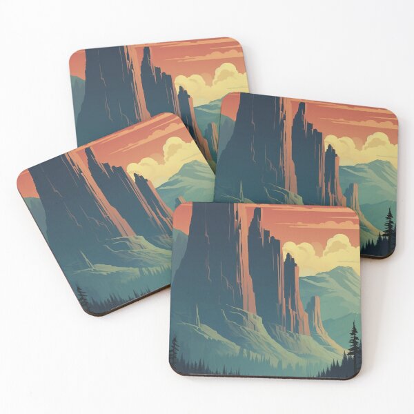 Item preview, National park Yosemite, Usa, Travel Poster designed and sold by BokeeLee.