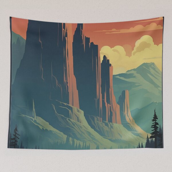 Item preview, National park Yosemite, Usa, Travel Poster designed and sold by BokeeLee.