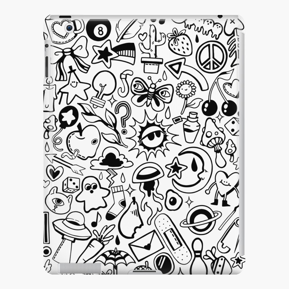 Art Supplies Doodles iPad Case & Skin for Sale by Iridescentflow