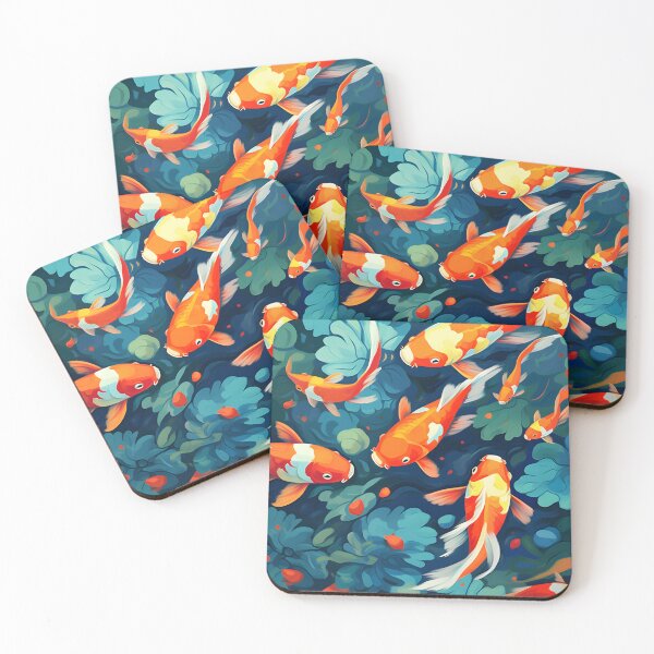 Item preview, Ethereal Fins - Koi Kaleidoscope designed and sold by PastelPalaceCo.