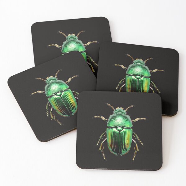 Item preview, Realistic Green Beetle designed and sold by Jaro90.