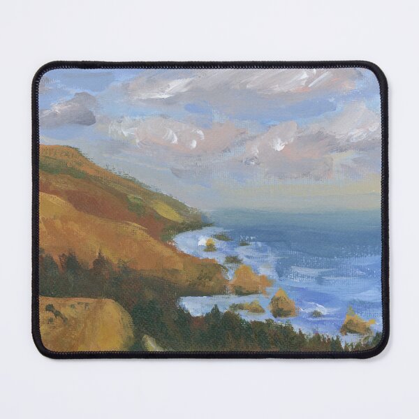 Item preview, California Coast in Acrylic Fine Art designed and sold by TiffanyMackay.