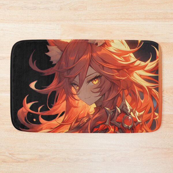 Item preview, Japanese Anime Kitsune Fire designed and sold by ScarletClover.