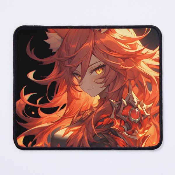 Item preview, Japanese Anime Kitsune Fire designed and sold by ScarletClover.