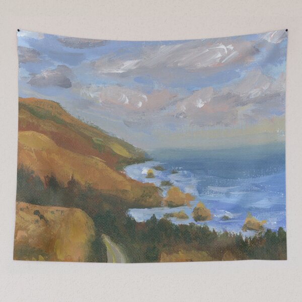 Item preview, California Coast in Acrylic Fine Art designed and sold by TiffanyMackay.