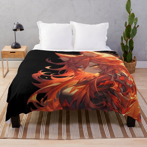 Item preview, Japanese Anime Kitsune Fire designed and sold by ScarletClover.