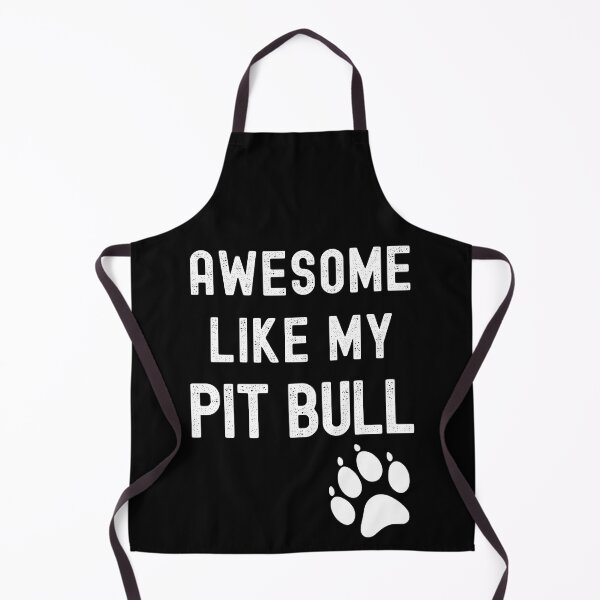 Item preview, Awesome Like My Pit Bull with Paw Funny Pibble Dog Owner designed and sold by elvisg03.