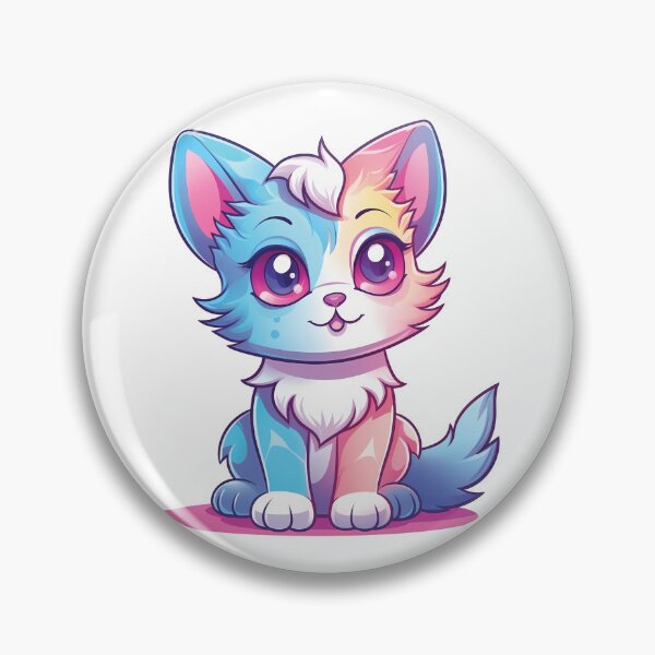 Item preview, Kawaii Kitty Design | Sweet and Charming | Delightful Illustration designed and sold by PopPopGfx.