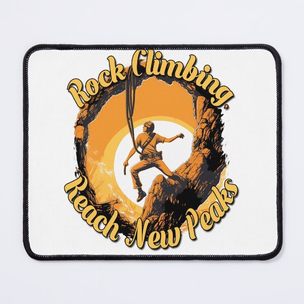 Item preview, Rock climbing, reach new peaks. designed and sold by JansenGS.