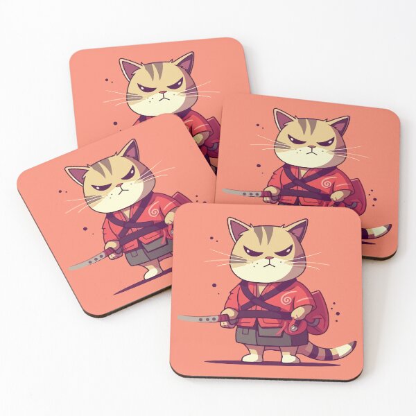 Item preview, Samurai Cat designed and sold by Amir Faysal.