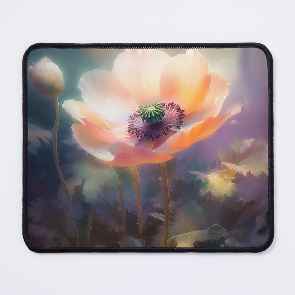 Item preview, Glowing pastel poppies 1 designed and sold by Art by Lilia.