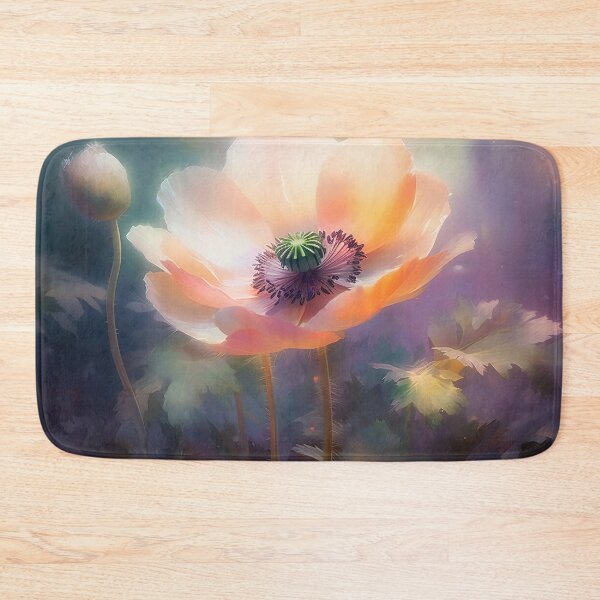 Item preview, Glowing pastel poppies 1 designed and sold by Art by Lilia.
