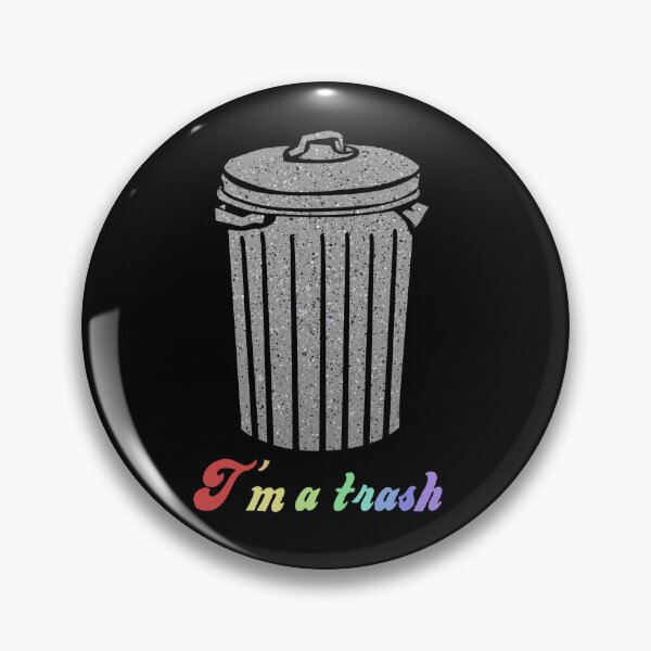 Item preview, I'm trash designed and sold by Ghostai-shop.