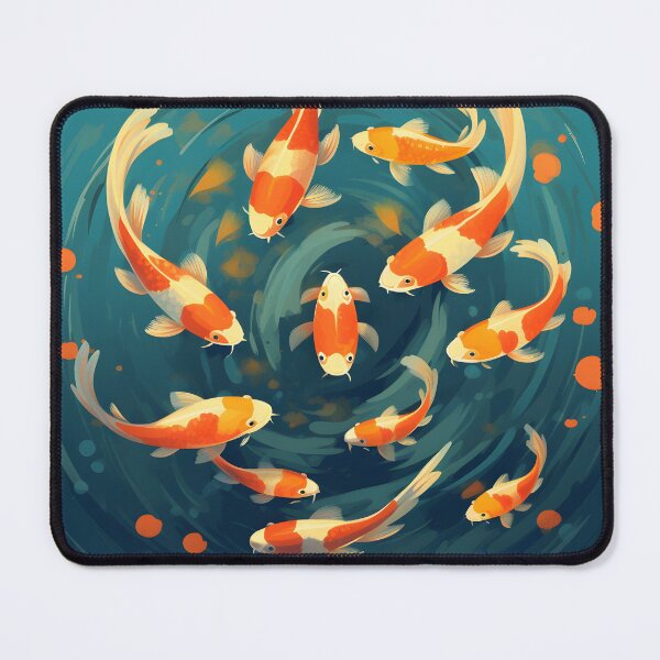 Item preview, Ethereal Fins - Koi Aquatic Symphony designed and sold by PastelPalaceCo.