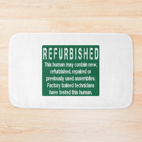 Item preview, Piezas renovadas para personas renovadas designed and sold by Relics Of The Day.
