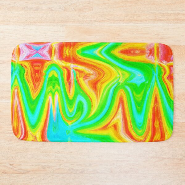 Item preview, Bright Colorful Abstract Pattern designed and sold by Health And Fitness Posts e-Store.