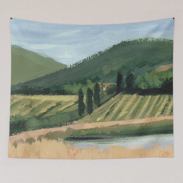 Artikelvorschau, Murphys Vineyard Winery Fine Art in Acryl entworfen und verkauft von TiffanyMackay.