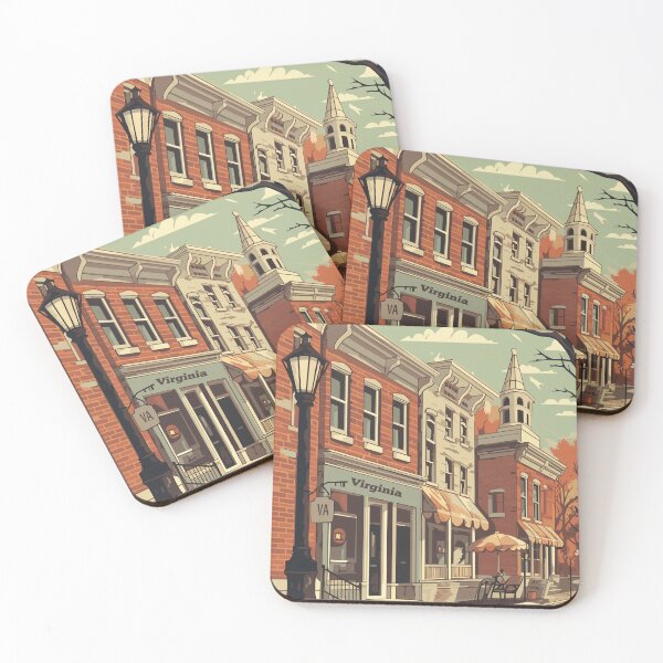Item preview, Alexandria, Virginia, USA, Travel Poster designed and sold by BokeeLee.