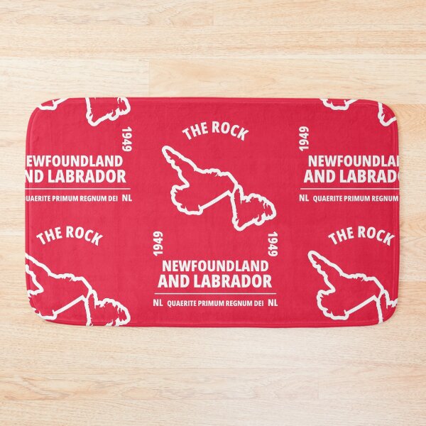 Item preview, Newfoundland and Labrador Province Map NL - The Rock - QUAERITE PRIMUM REGNUM DEI designed and sold by Ranggasme.