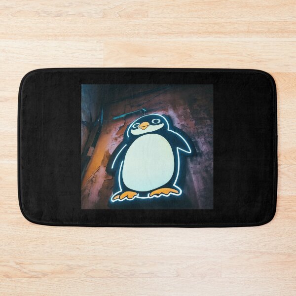 Item preview, Neon light on urban wall: penguin  designed and sold by Reinvention.