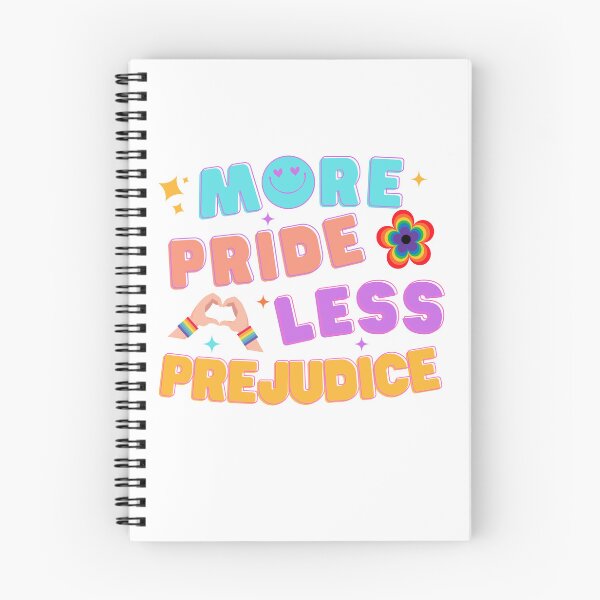 Item preview, More Pride Less Prejudice Retro designed and sold by Hedgehogshirts.