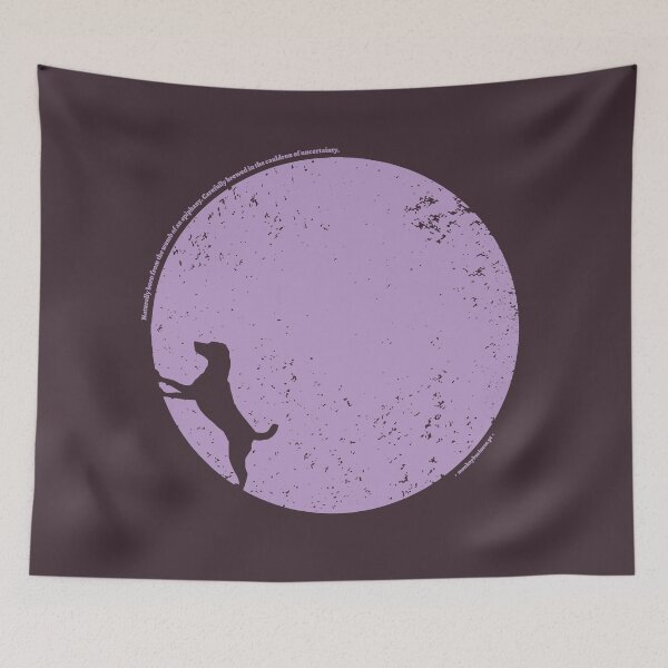 Item preview, Dog Standing in round grunge shape - Animal Minimal Collection designed and sold by monkeybusiness.pt.